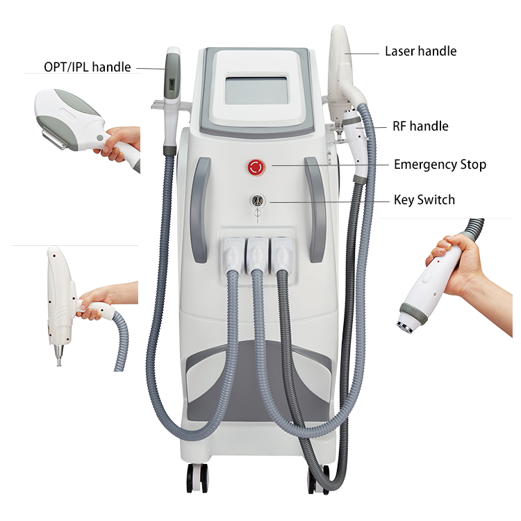 3 In 1 IPL Hair Removal Skin Rejuvenation Whitening Machine