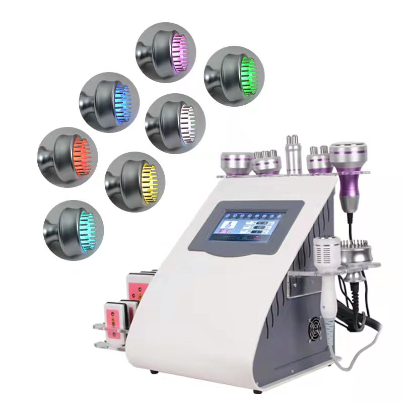 Factory price 8 IN 1 Lipolaser Rf Ultrasonic 40K Vacuum Cavitation System Slimming Beauty Machine