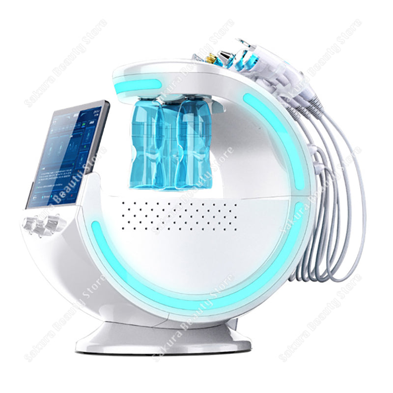 Multifunction Ultrasonic Hydrating Facial Microdermabrasion Machine Skin Care Machine