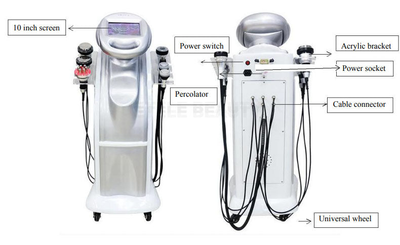 Professional Alien RF 80k /40k Ultrasound Cavitation Body Slimming Machine