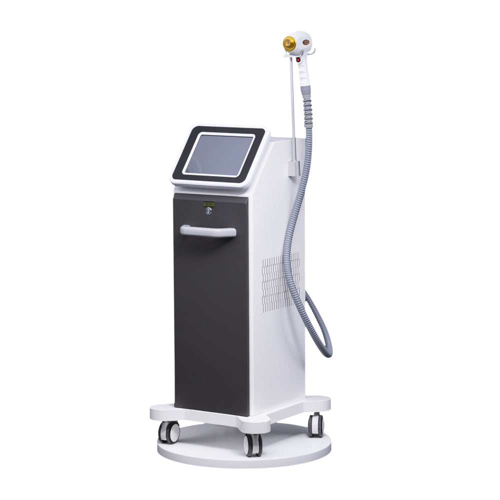 Professional 808nm Black Gold Diode Laser Hair Removal Machine