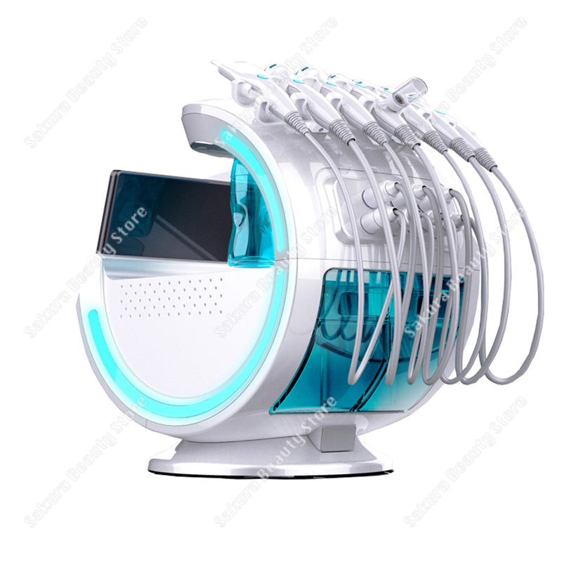 Multifunction Ultrasonic Hydrating Facial Microdermabrasion Machine Skin Care Machine