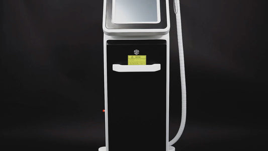 Professional 808nm Black Gold Diode Laser Hair Removal Machine