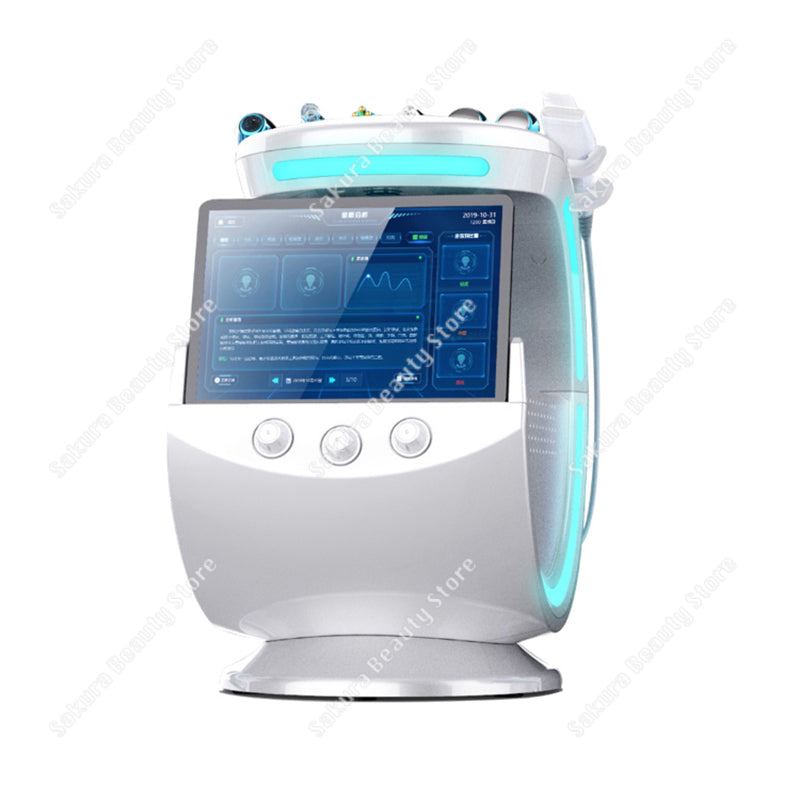 Multifunction Ultrasonic Hydrating Facial Microdermabrasion Machine Skin Care Machine