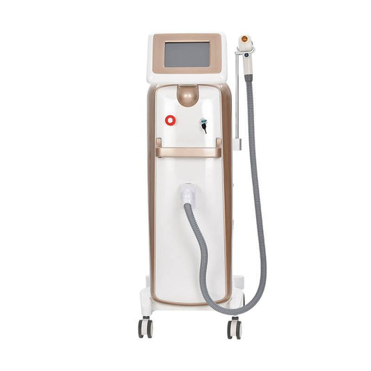 Professional 800W 808nm Rose Gold Diode Laser Hair Removal Machine