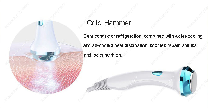 Multifunction Ultrasonic Hydrating Facial Microdermabrasion Machine Skin Care Machine