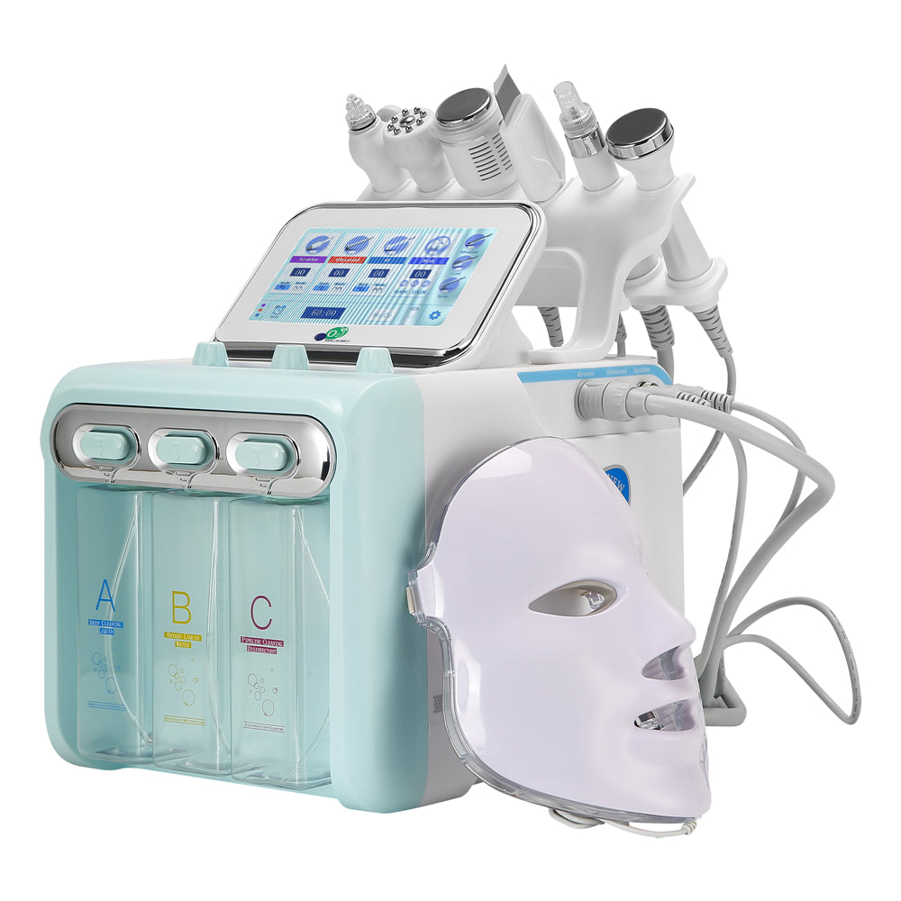 Hhydrofacials 6 in 1 hydro facials machine Small Bubbles with Mask