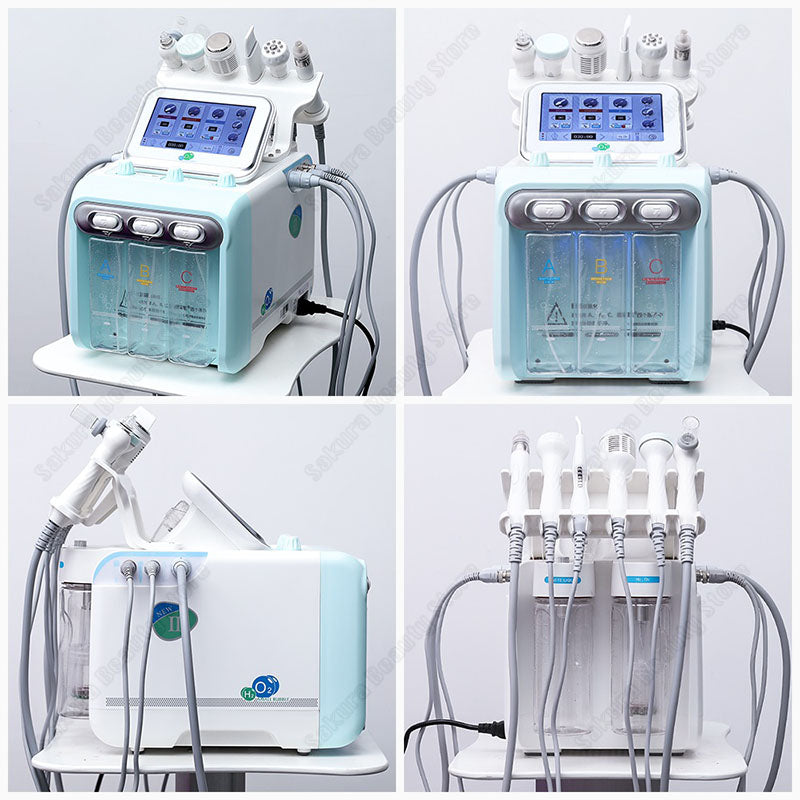 Hhydrofacials 6 in 1 hydro facials machine Small Bubbles with Mask