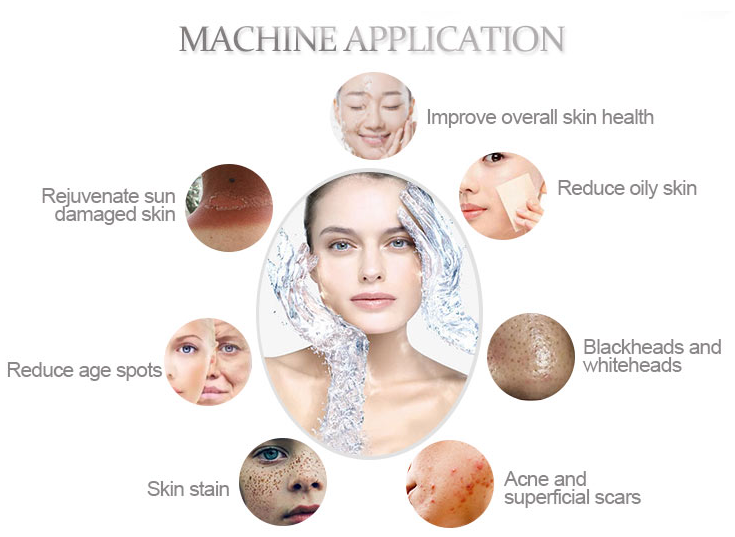 Spa660 Ultrasonic Hydrating Facial Microdermabrasion Machine Skin Care Machine