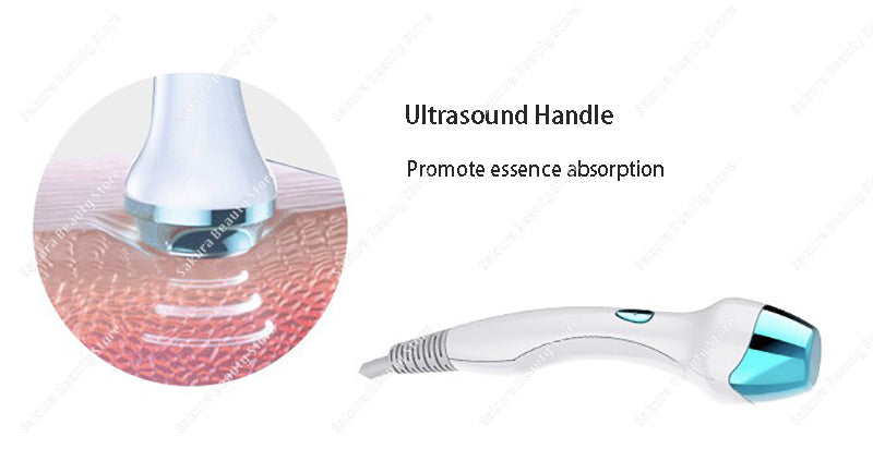 Multifunction Ultrasonic Hydrating Facial Microdermabrasion Machine Skin Care Machine