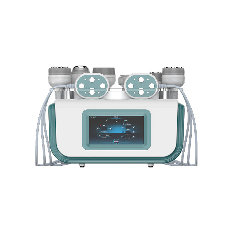 Portable six-in-one cavitation machine with lipo laser pads